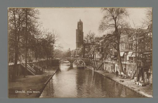 Utrecht. Oude gracht