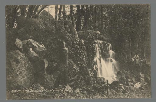 Arnhem, Sonsbeek Park. Entrance to the Grotto
