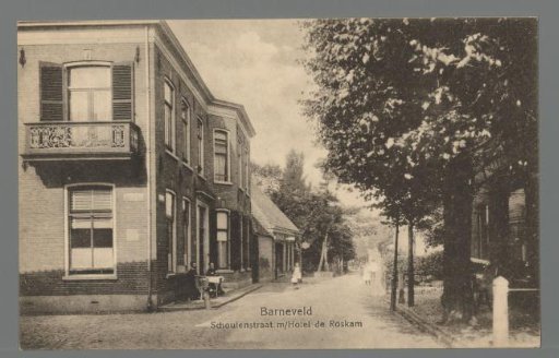 Barneveld. Schoutenstraat with Hotel de Roskam