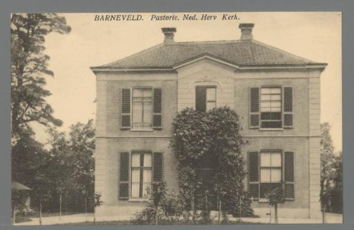 Barneveld. Parsonage. Dutch Reformed Church