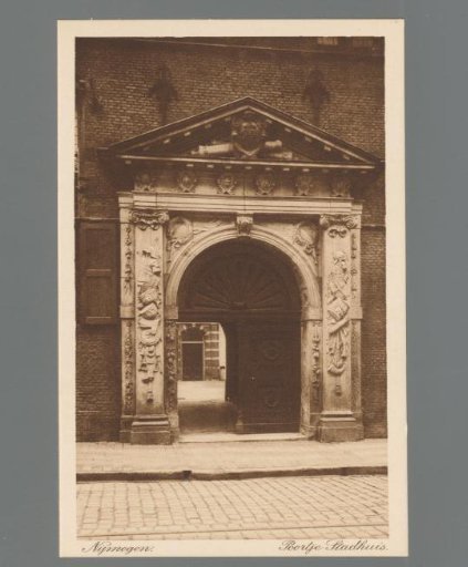 Nijmegen. Gate of the Town Hall