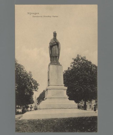 Nijmegen. Statue of Bishop Hamer