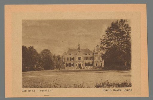 Ruurlo, Castle Ruurlo