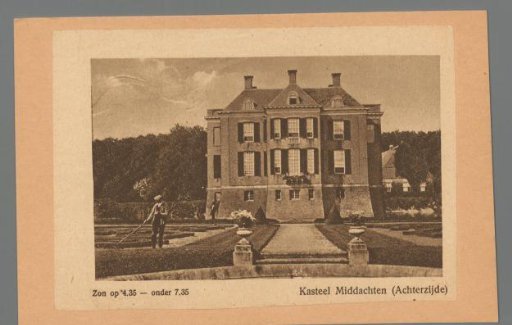 Middachten Castle (rear view)