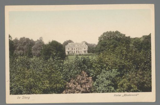 De Steeg. House "Rhederoord"