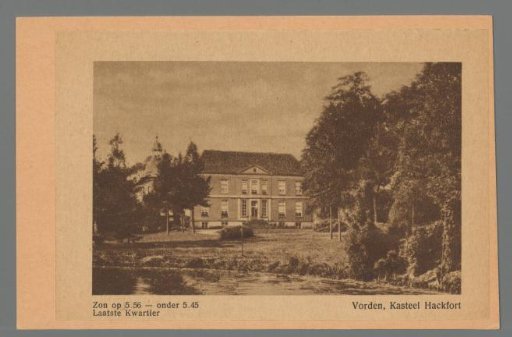 Vorden, Hackfort Castle