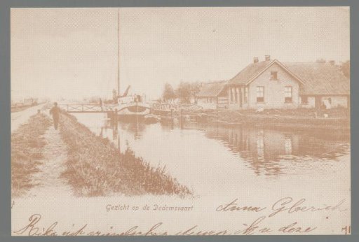 View of the Dedemsvaart ca. 1925