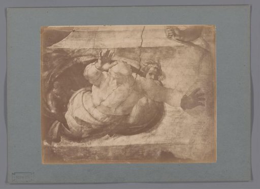 Photoreproduction of the fresco The Separation of Water and Land by Michelangelo in the Sistine Chapel