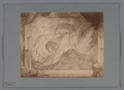 Photoreproduction of the fresco The Separation of Light and Darkness by Michelangelo in the Sistine Chapel