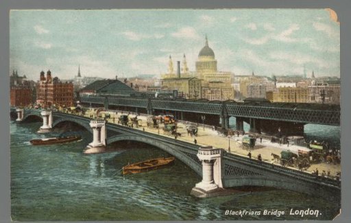 Blackfriars Bridge. London