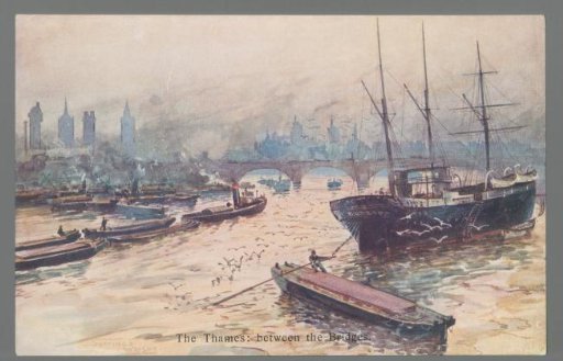 The Thames: between the bridges