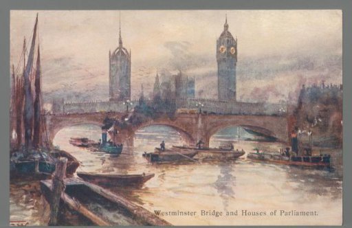 Westminster Bridge and Houses of Parliament
