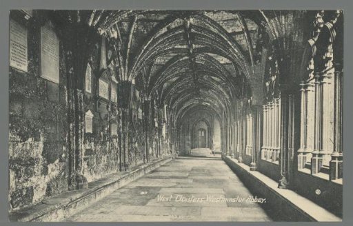 West Cloisters, Westminster Abbey