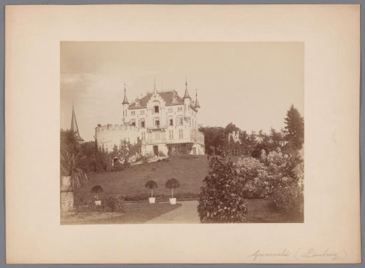 Castle of Gronsveld with ruin