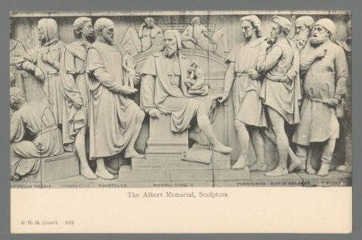 The Albert Memorial, Sculptors