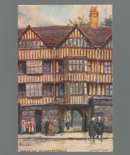 Staples Inn. Holborn Entrance