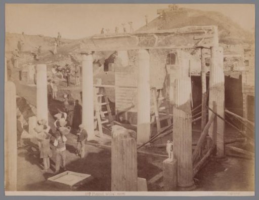 Excavations at Pompeii