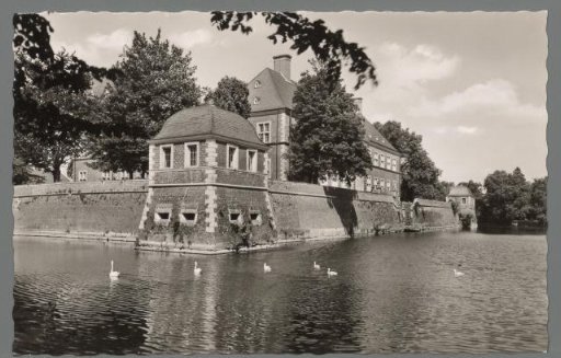 Ahaus (Westphalia). At the Castle Moat