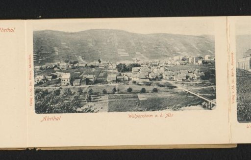 Ahr Valley. Walporzheim on the Ahr