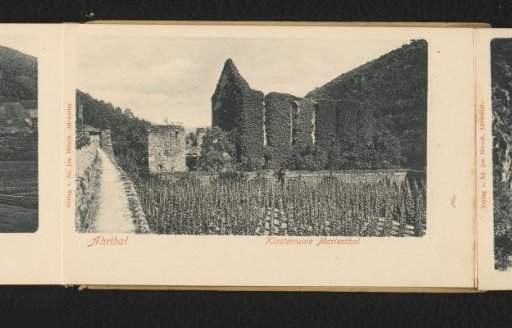 Ahr Valley. Marienthal Monastery Ruin