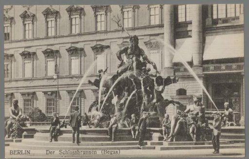 Berlin. The Schlossbrunnen (Begas)