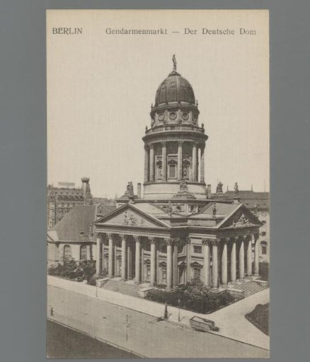 Berlin. Gendarmenmarkt - The German Cathedral
