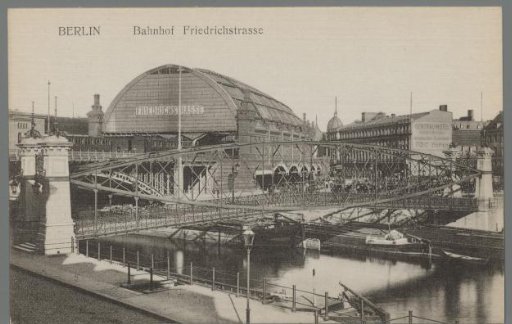Berlin. Friedrichstrasse Station