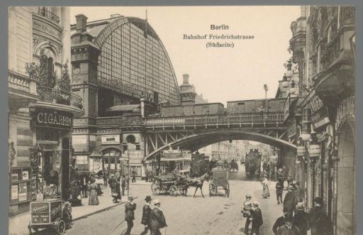 Berlin. Friedrichstrasse Station (South Side)
