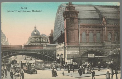 Berlin. Friedrichstrasse Station (North Side)