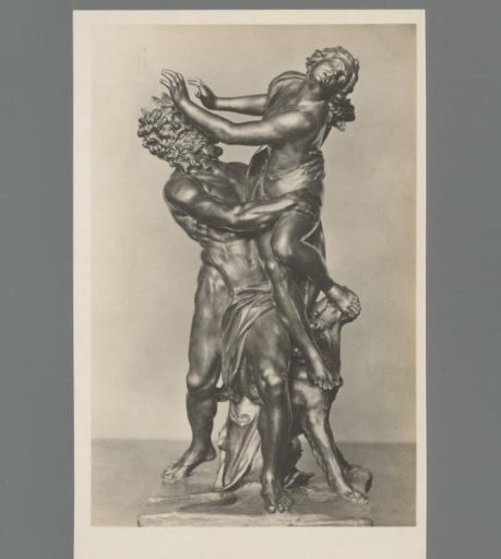 Berlin, Palace Museum. Lorenzo Bernini (1598-1680). Rape of Proserpina, Lead Casting