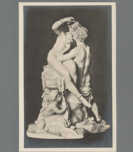 Palace Museum Berlin. Wilhelm Beyer: Bacchus Group. Ludwigsburg Porcelain circa 1765