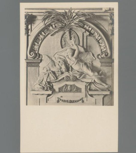 Berlin, Palace. Knights' Hall. Andreas Schlüter: "Asia"