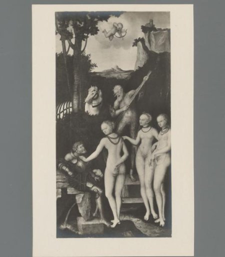 Schlossmuseum, Berlin. School of Lucas Cranach (1472-1553). The Judgment of Paris