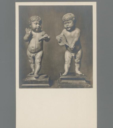 Kaiser-Friedrich-Museum Berlin. Peter Flötner c. 1485-1546. Children Playing Music
