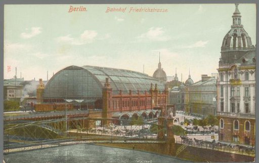 Berlin. Friedrichstrasse Station