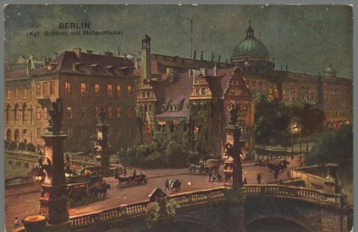 Berlin. (Royal Palace with Court Pharmacy)