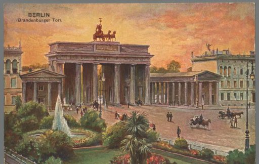 Berlin. (Brandenburg Gate)