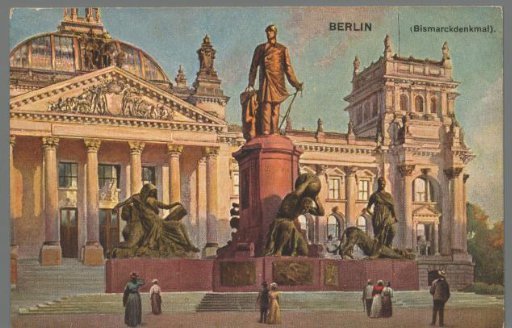 Berlin. (Bismarck Monument)