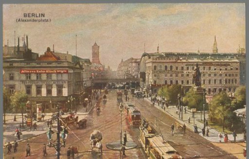 Berlin. (Alexanderplatz)