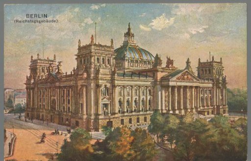 Berlin. (Reichstag Building)