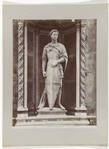 Sculpture of Saint George