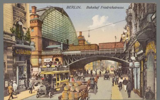 Berlin. Friedrichstrasse Station
