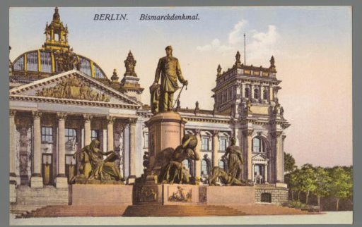 Berlin. Bismarck Monument