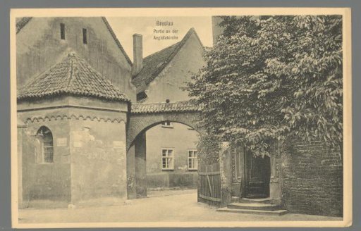 Breslau. View at the Aegidien Church