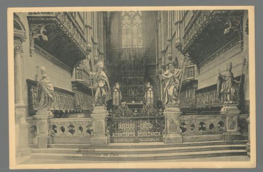 Breslau. High Altar in the Cathedral