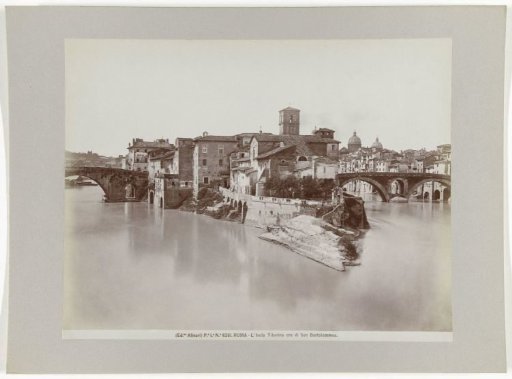 Tiber Island and San Bartolomeo (?)