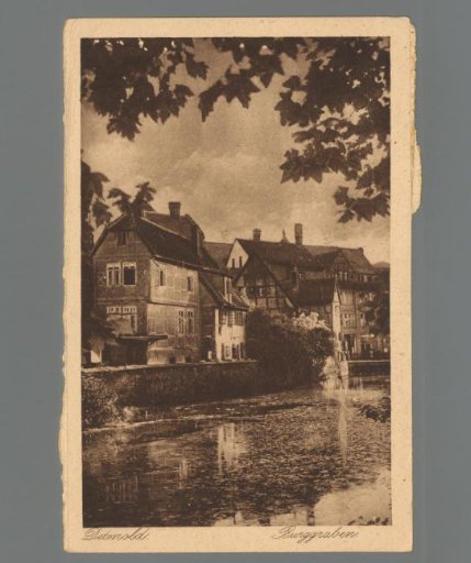 Detmold. Burggraben