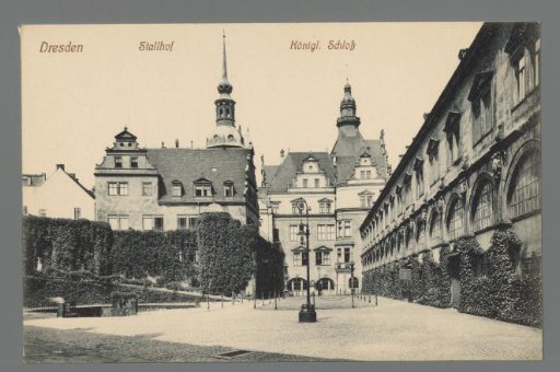 Dresden. Stallhof. Royal Castle