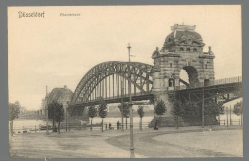 Düsseldorf. Rhine Bridge