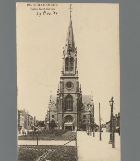 Schaerbeek. Eglise Saint-Servais